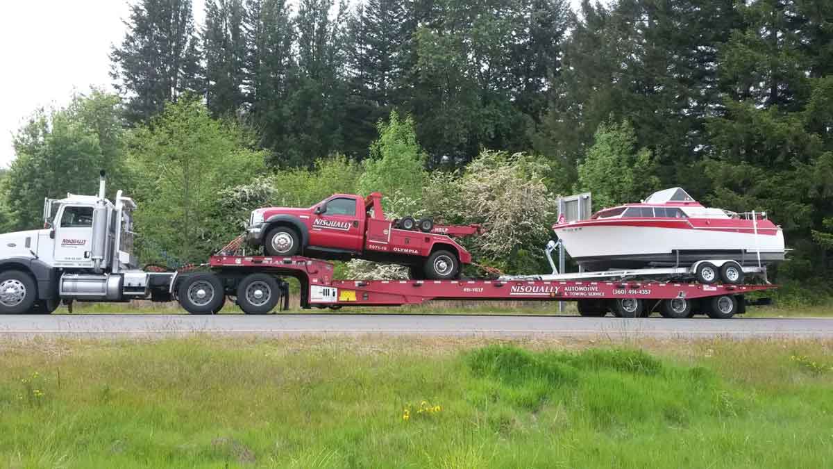 Boat Hauling Olympia